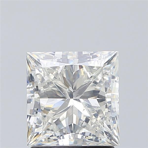 1.90ct J SI2 Rare Carat Ideal Cut Princess Diamond