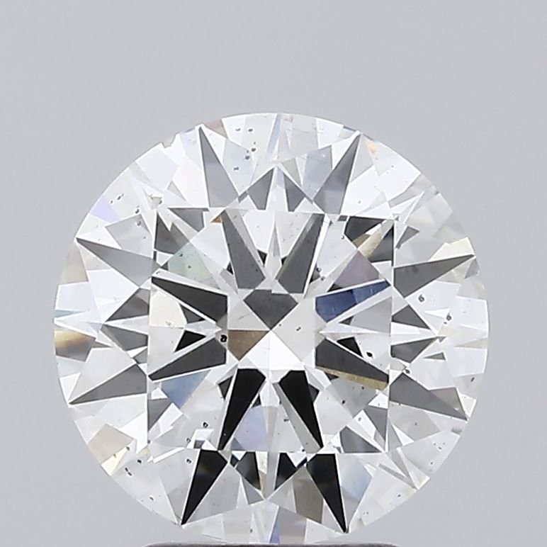 3.05ct G SI1 Excellent Cut Round Lab Grown Diamond