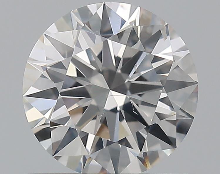 0.78ct F SI2 Rare Carat Ideal Cut Round Diamond