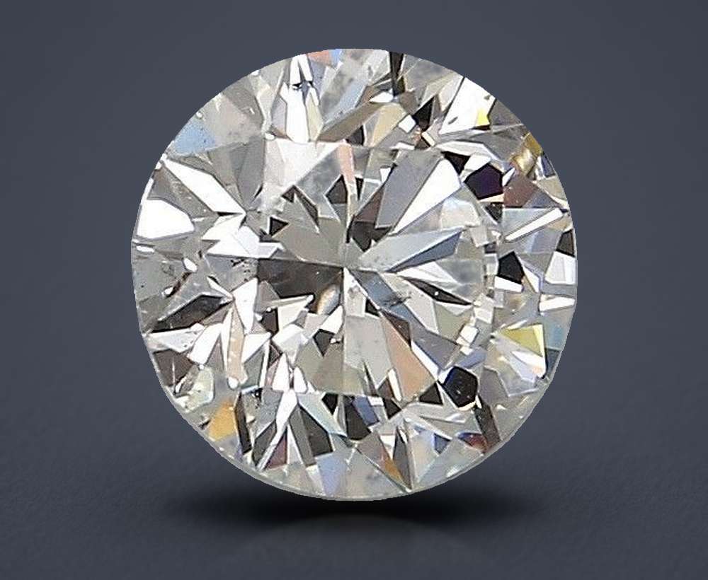 1.35 Carat Round Natural Diamond