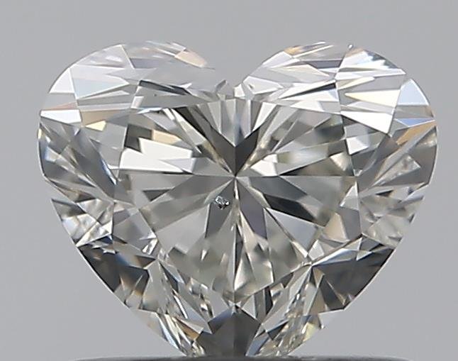 0.70ct J SI1 Rare Carat Ideal Cut Heart Diamond