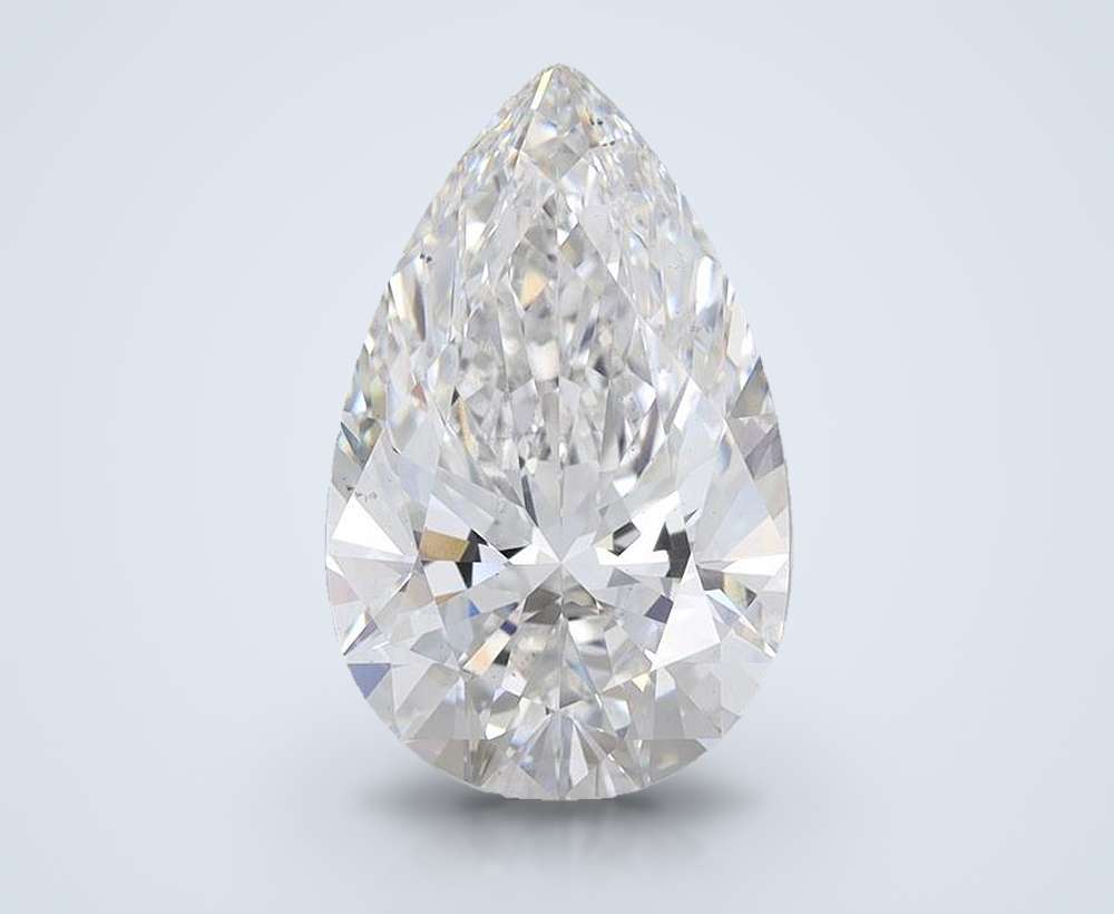 3.36 Carat Pear Lab Diamond