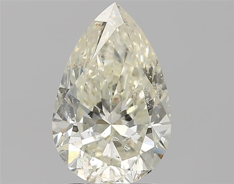 2.00ct K SI2 Rare Carat Ideal Cut Pear Diamond