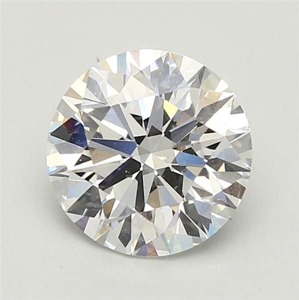 2.52ct D VS2 Rare Carat Ideal Cut Round Lab Grown Diamond