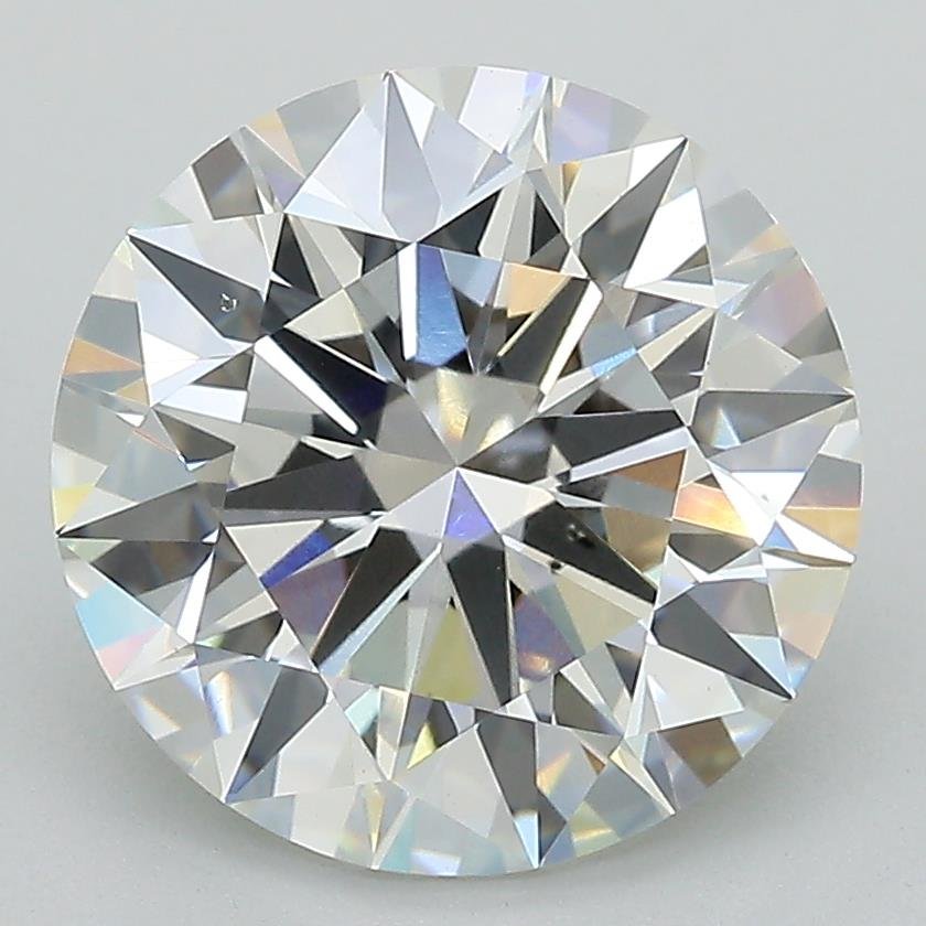 4.12ct G VS2 Rare Carat Ideal Cut Round Lab Grown Diamond