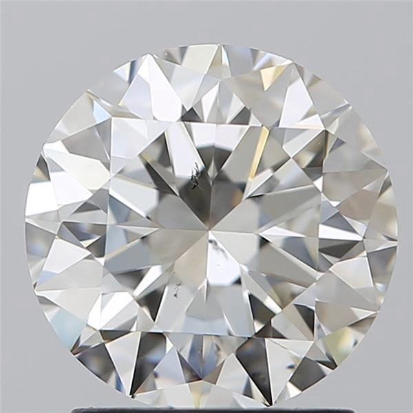 1.90ct H VS2 Rare Carat Ideal Cut Round Diamond