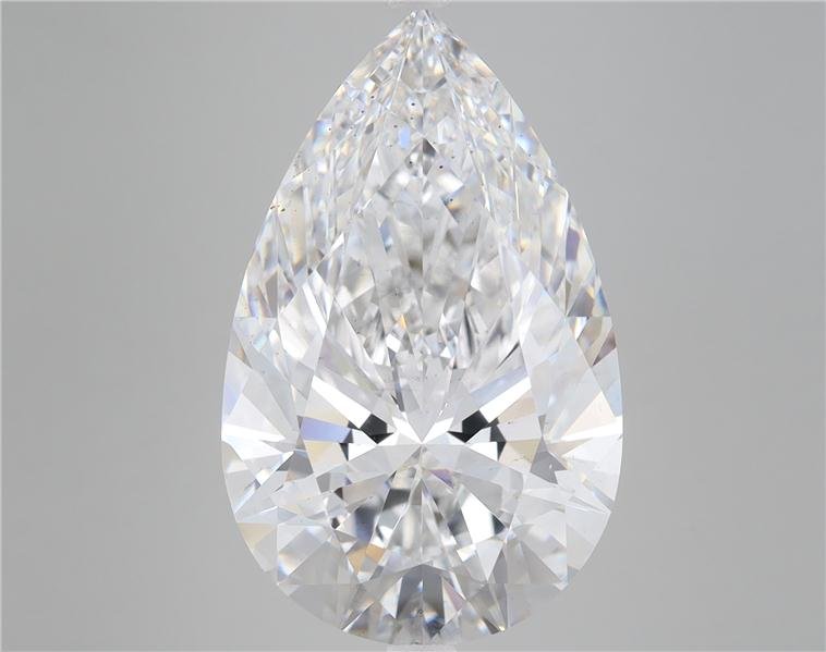 10.85ct E SI1 Rare Carat Ideal Cut Pear Lab Grown Diamond