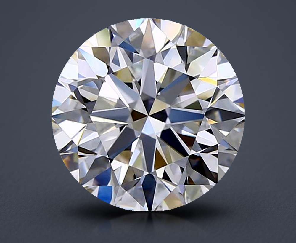 3.00 Carat Round Natural Diamond