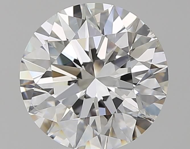 3.12ct F SI2 Rare Carat Ideal Cut Round Diamond