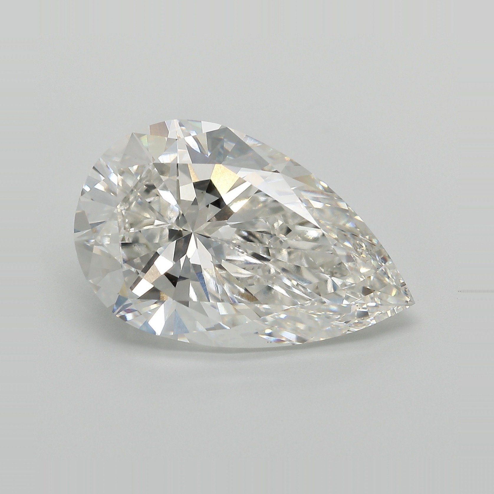 10.08ct G VS1 Rare Carat Ideal Cut Pear Lab Grown Diamond