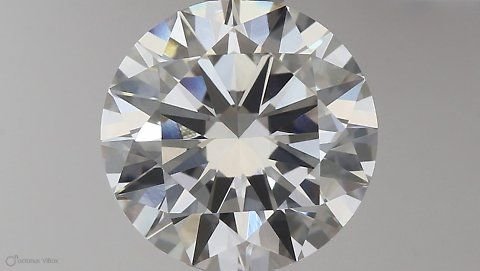 1.68ct J VVS2 Excellent Cut Round Lab Grown Diamond