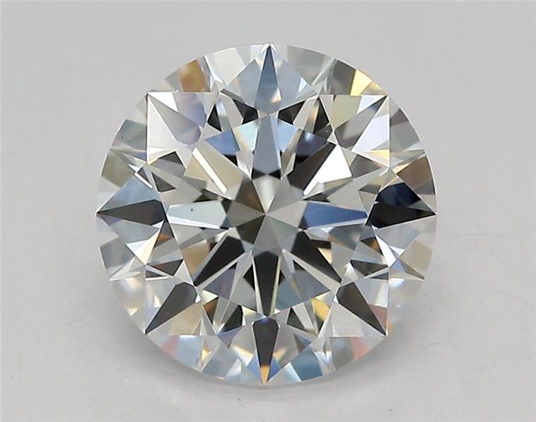2.06ct D VS1 Rare Carat Ideal Cut Round Lab Grown Diamond