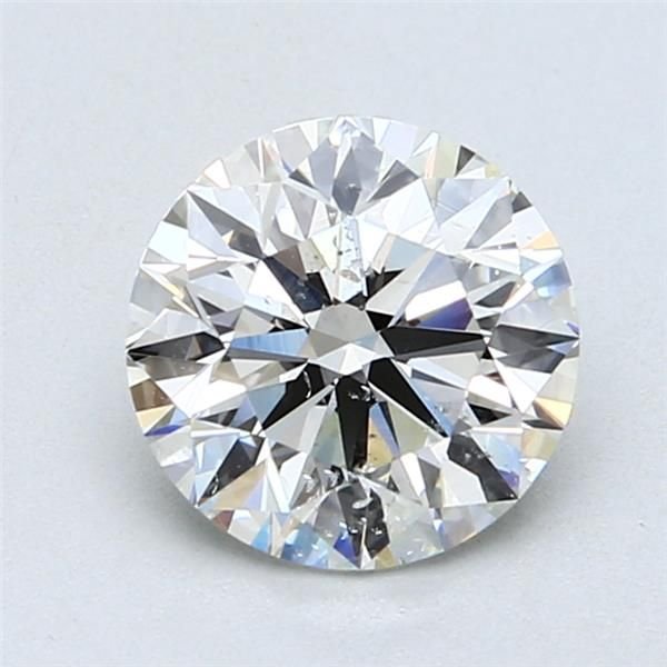 1.91ct I SI2 Rare Carat Ideal Cut Round Diamond
