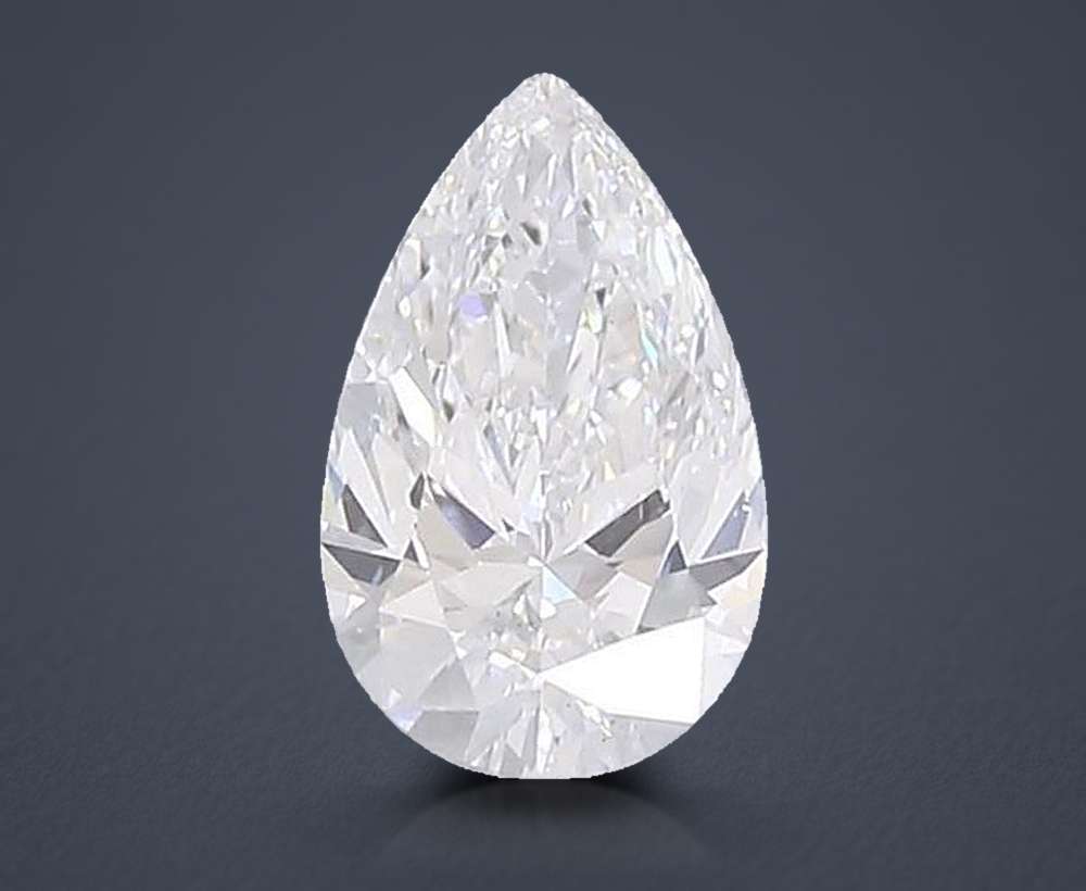 1.60 Carat Pear Lab Diamond