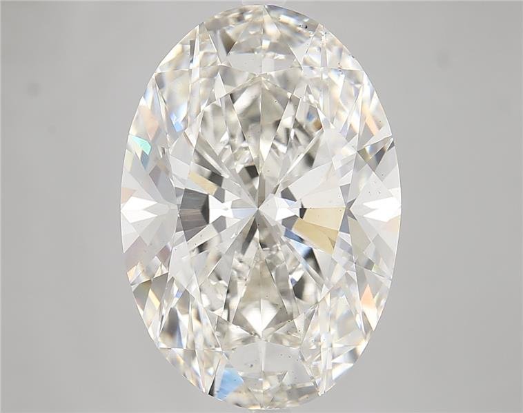 10.21ct H VS2 Rare Carat Ideal Cut Oval Lab Grown Diamond