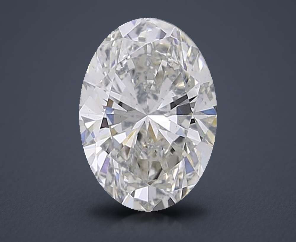 1.44 Carat Oval Lab Diamond