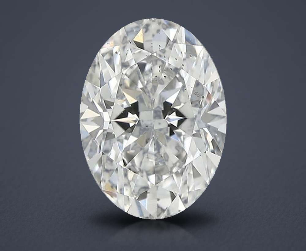 0.60 Carat Oval Natural Diamond
