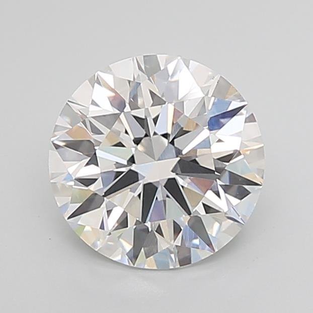 3.04ct D VS1 Rare Carat Ideal Cut Round Lab Grown Diamond