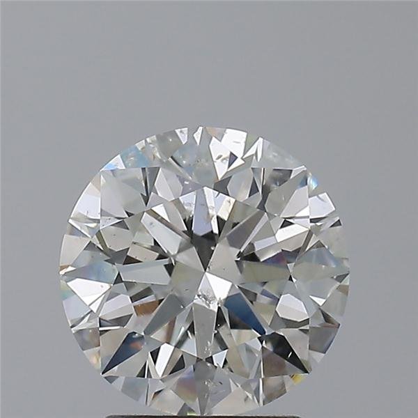 2.06ct H SI2 Rare Carat Ideal Cut Round Diamond