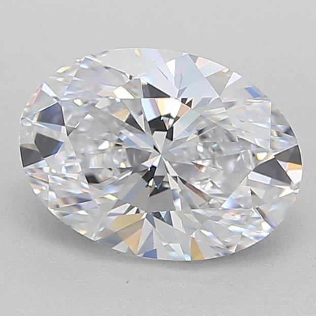 0.99ct D VVS2 Very Good Cut Oval Lab Grown Diamond