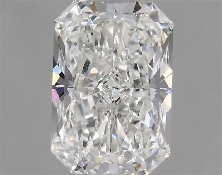 1.05ct F SI1 Rare Carat Ideal Cut Radiant Lab Grown Diamond