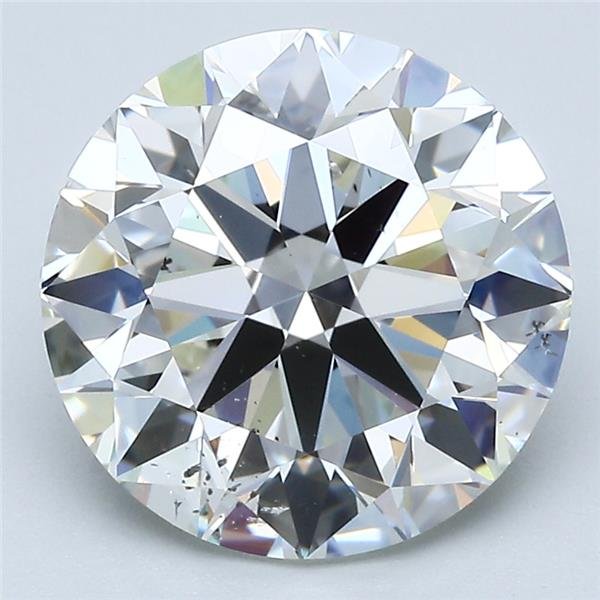 4.70ct I SI2 Excellent Cut Round Diamond