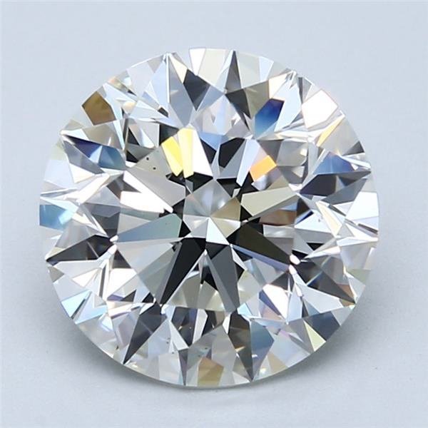 4.01ct I VS2 Excellent Cut Round Diamond