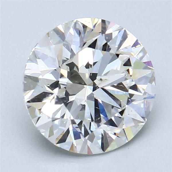 2.27ct F SI1 Rare Carat Ideal Cut Round Diamond