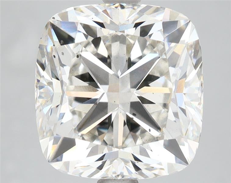 4.59ct H SI1 Rare Carat Ideal Cut Cushion Lab Grown Diamond