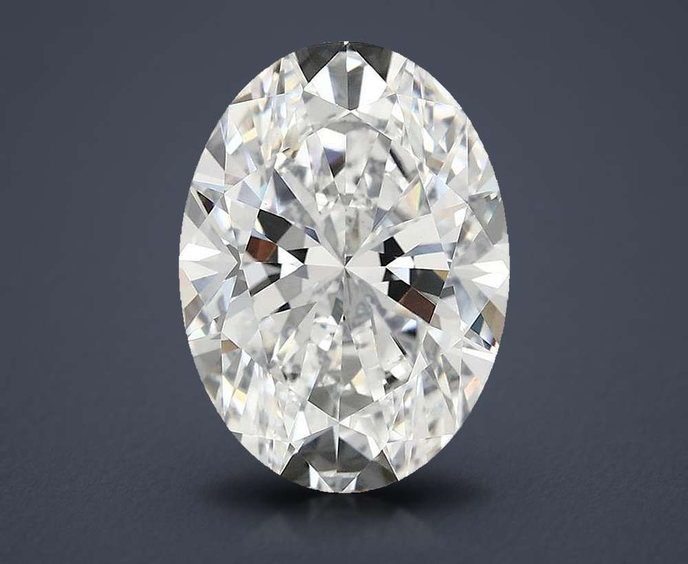 4.00 Carat Oval Lab Diamond
