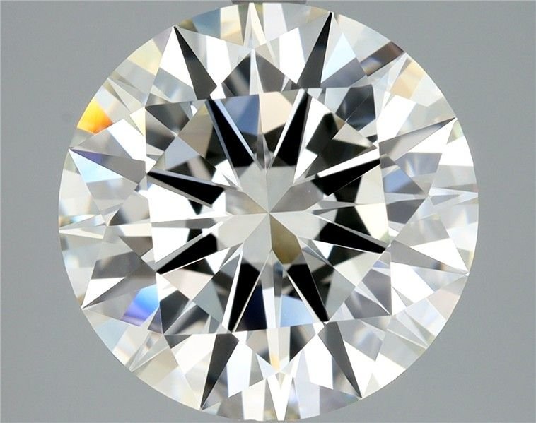 3.27ct J VVS1 Rare Carat Ideal Cut Round Diamond