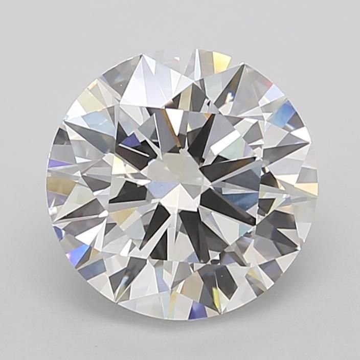 5.50ct E VVS2 Excellent Cut Round Lab Grown Diamond