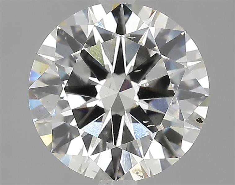 2.83ct J SI2 Excellent Cut Round Lab Grown Diamond