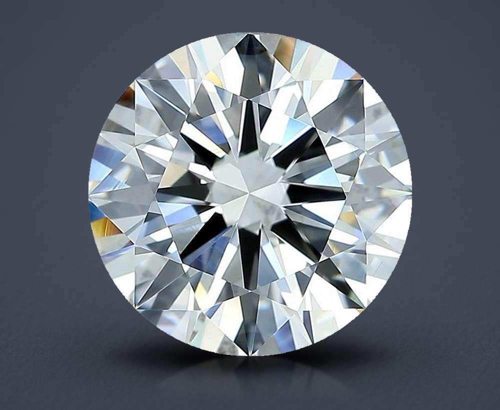 3.21 Carat Round Natural Diamond
