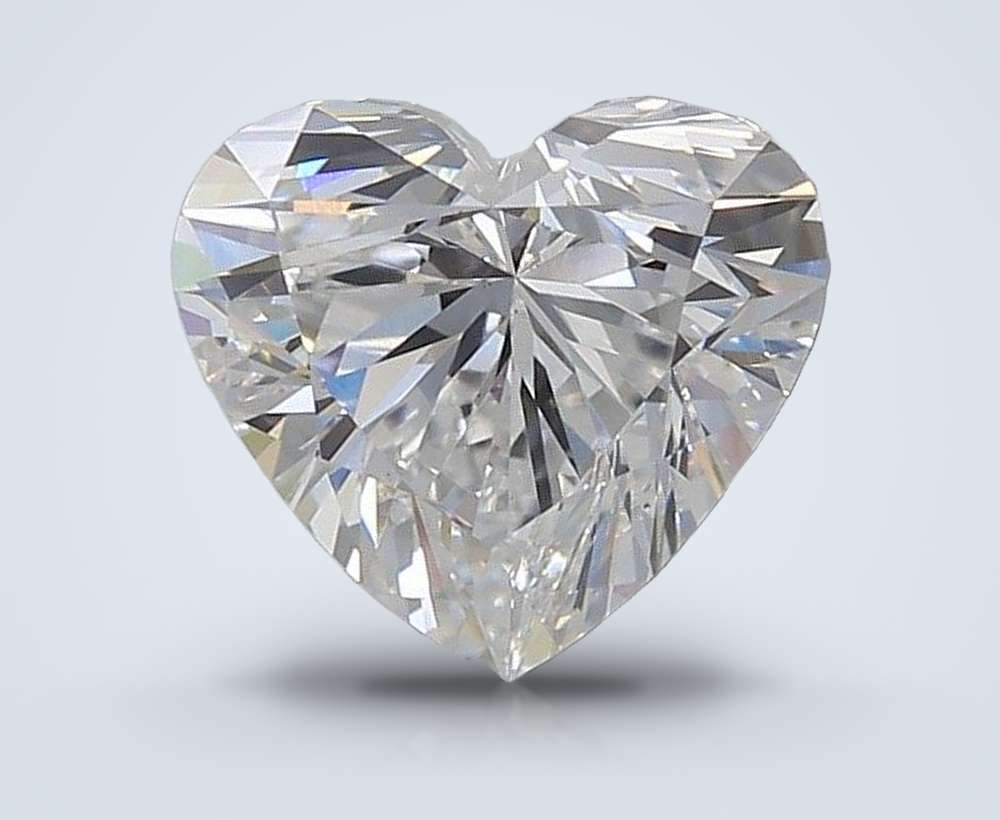 2.50 Carat Heart Lab Diamond