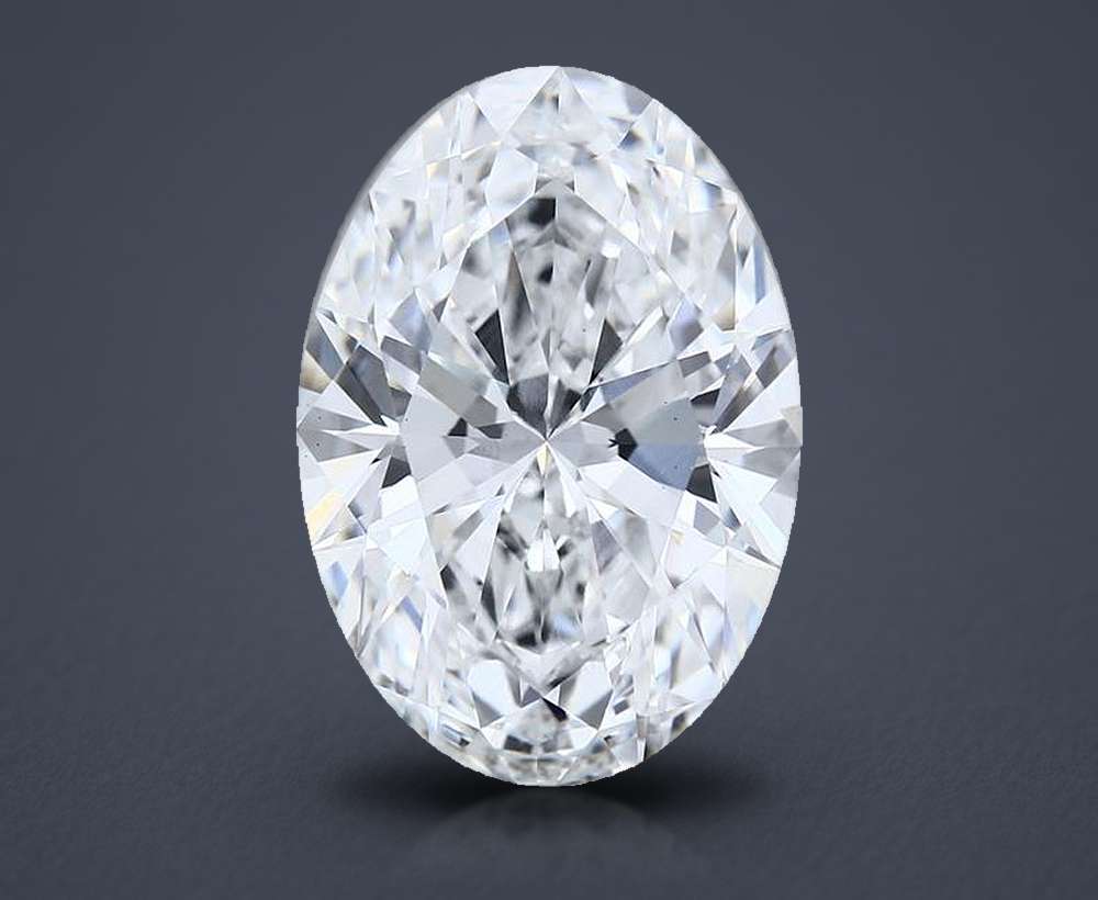 9.06 Carat Oval Lab Diamond
