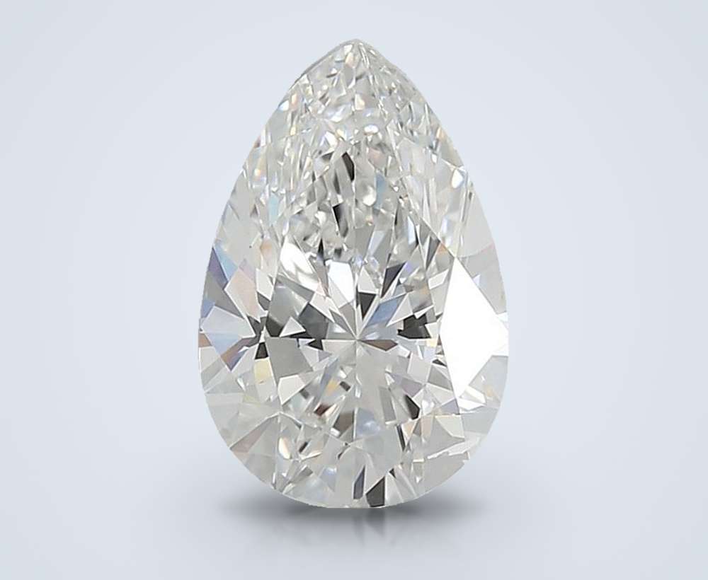 2.00 Carat Pear Lab Diamond