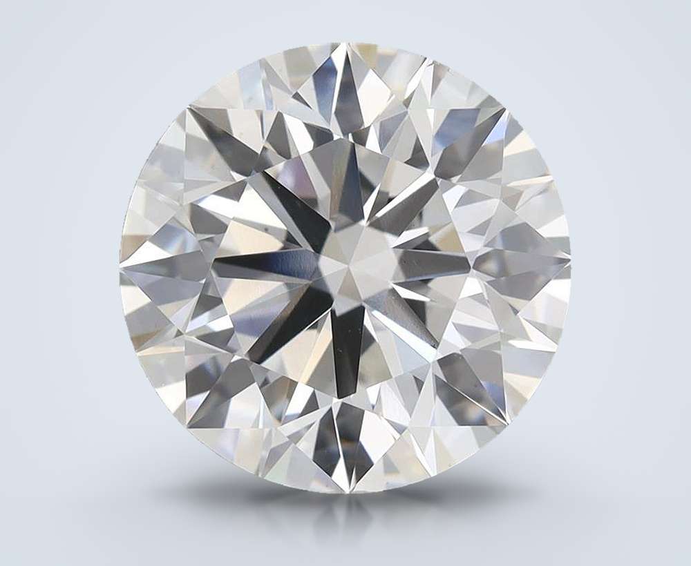 7.03 Carat Round Lab Diamond