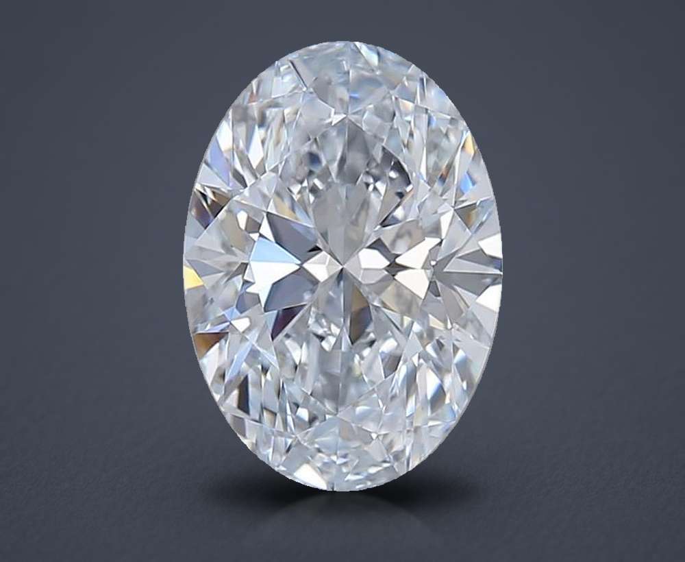 1.42 Carat Oval Lab Diamond