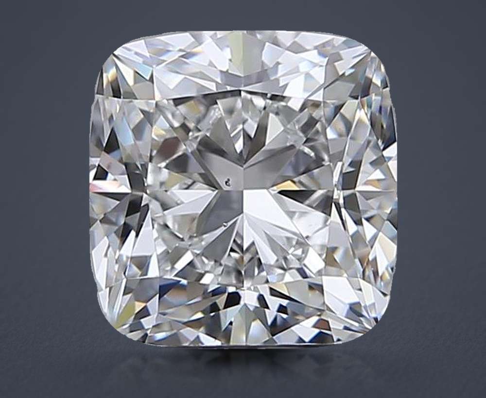 2.01 Carat Cushion Natural Diamond