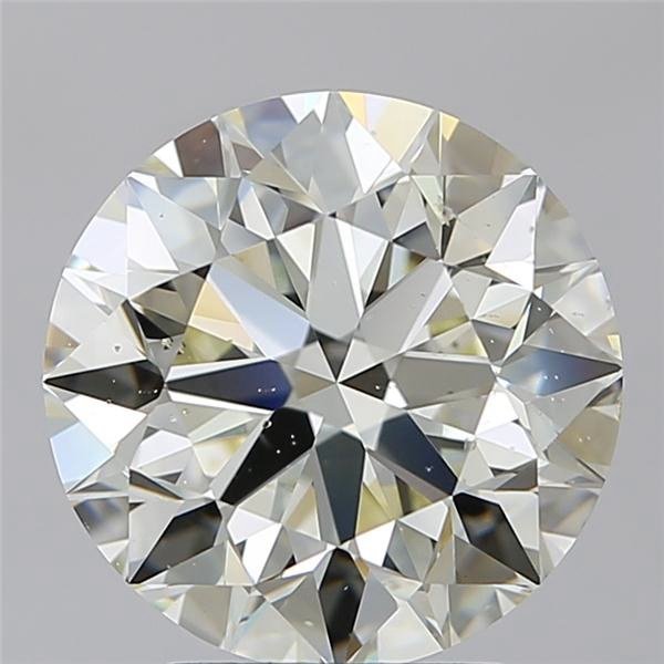 4.02ct K SI1 Excellent Cut Round Diamond