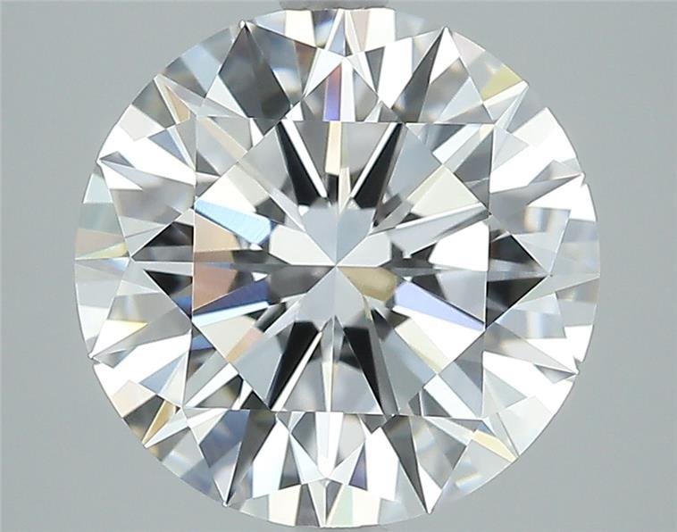 3.70ct E IF Rare Carat Ideal Cut Round Diamond