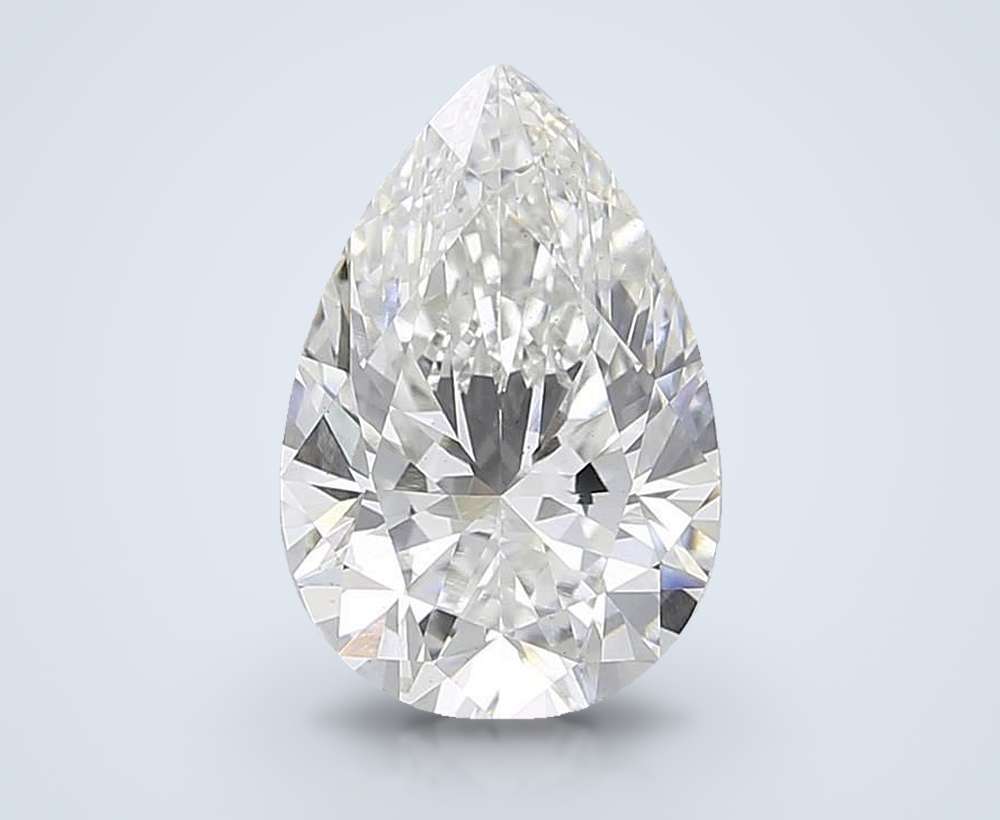 3.09 Carat Pear Lab Diamond