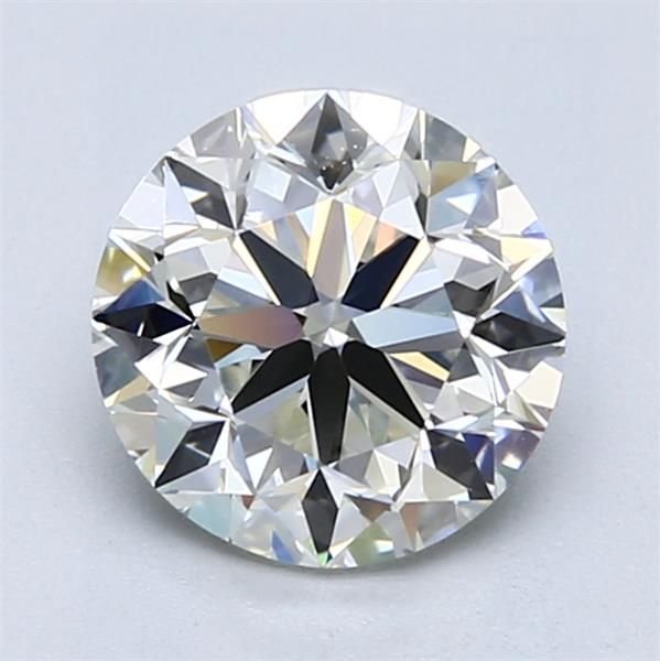 2.01ct J VVS2 Very Good Cut Round Diamond