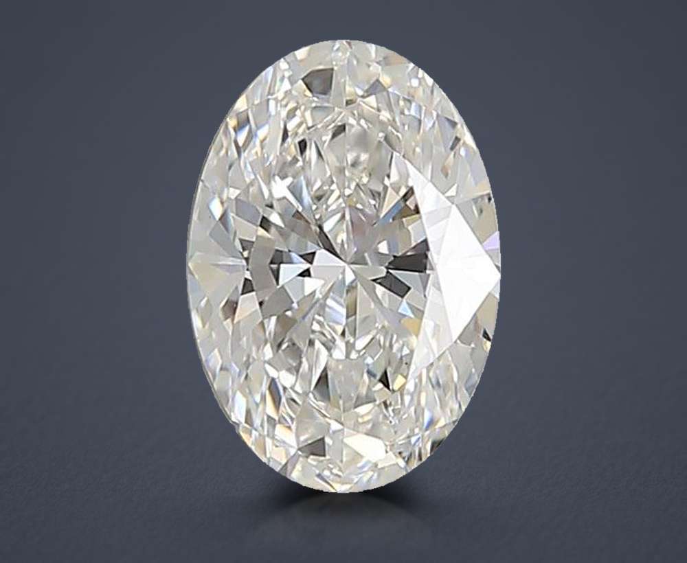 1.45 Carat Oval Lab Diamond