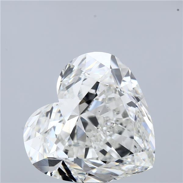 30.24ct G VS2 Rare Carat Ideal Cut Heart Lab Grown Diamond