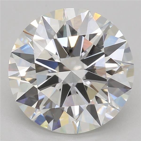 2.54ct F VVS2 Rare Carat Ideal Cut Round Lab Grown Diamond