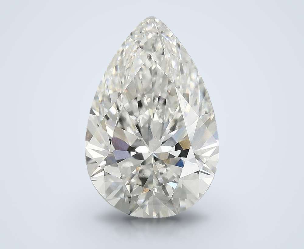 4.10 Carat Pear Lab Diamond