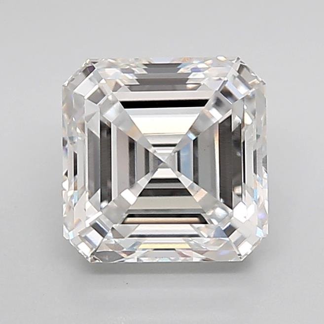 2.59ct E VS1 Rare Carat Ideal Cut Asscher Lab Grown Diamond