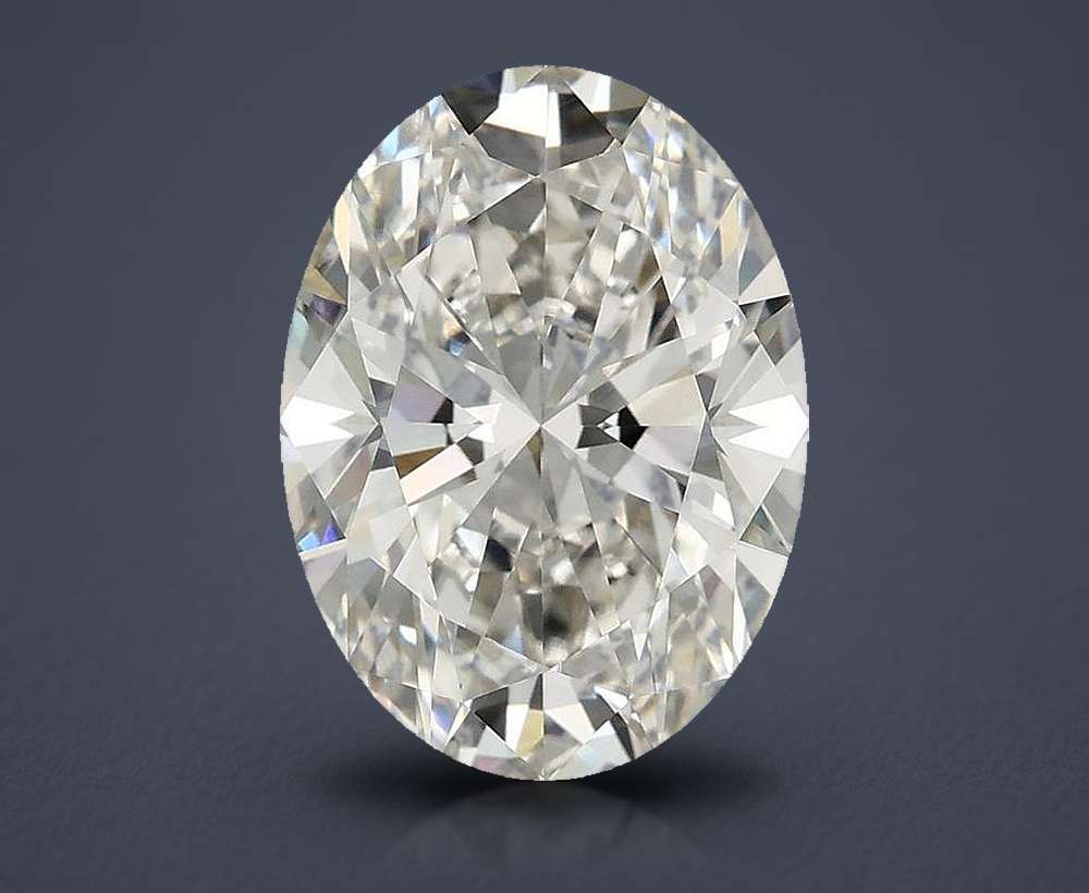 3.88 Carat Oval Lab Diamond